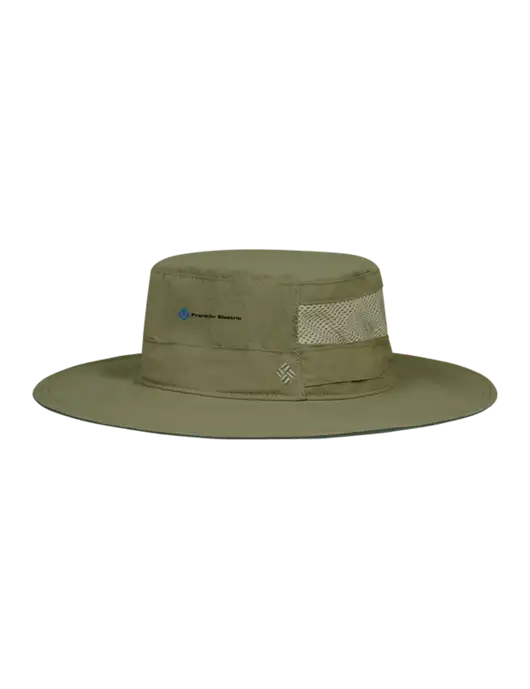 Columbia Dark Tan Bora Bora Booney  Hat w/Franklin Electric Logo