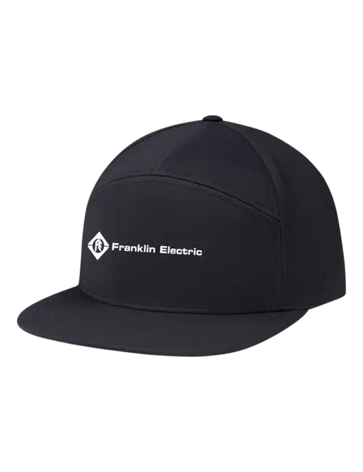 Richardson Black Cannon Cap w/Franklin Electric Logo