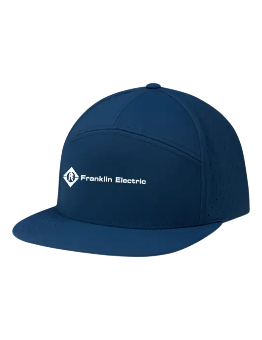 Richardson Light Navy Cannon Cap w/Franklin Electric Logo