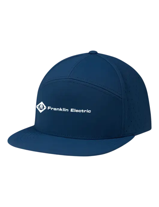 Richardson Light Navy Cannon Cap w/Franklin Electric Logo
