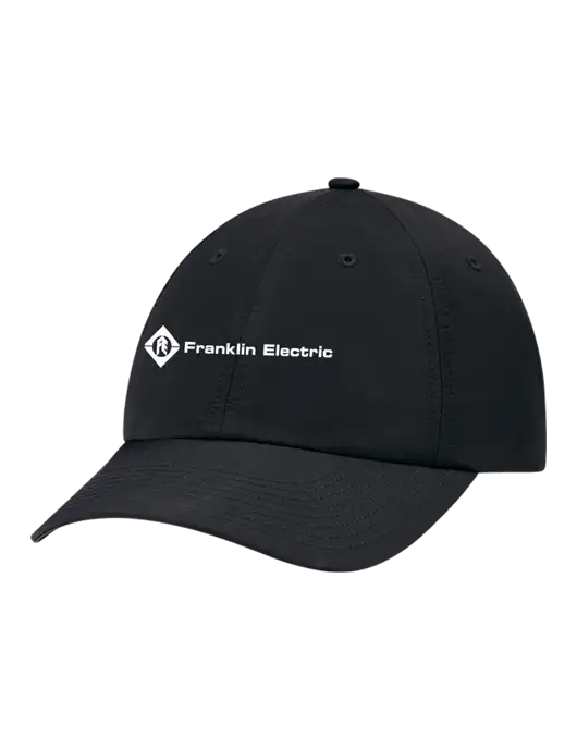 Richardson Relaxed Performance Lite Black Cap w/Franklin Electric Logo