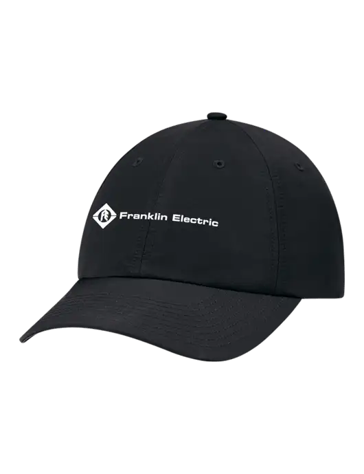 Richardson Relaxed Performance Lite Black Cap w/Franklin Electric Logo