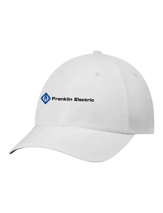 Richardson Relaxed Performance Lite White Cap w/Franklin Electric Logo