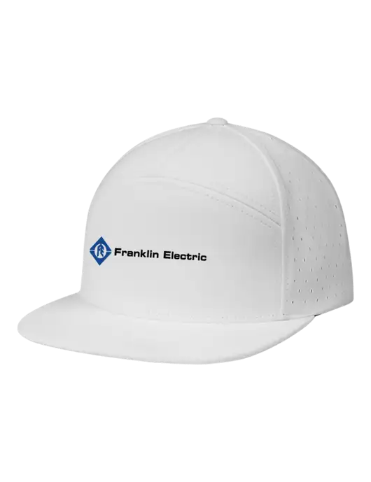 Richardson White Cannon Cap w/Franklin Electric Logo