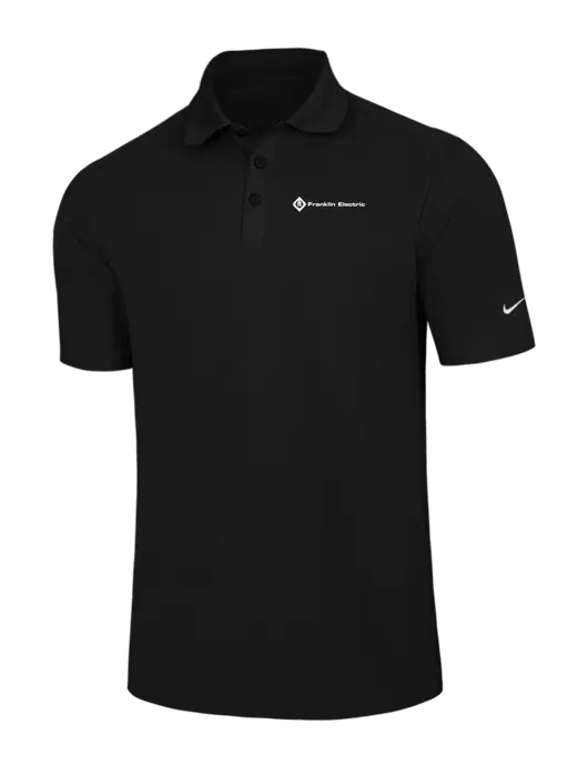 Nike Black Dri-FIT Classic Polo w/Franklin Electric Logo