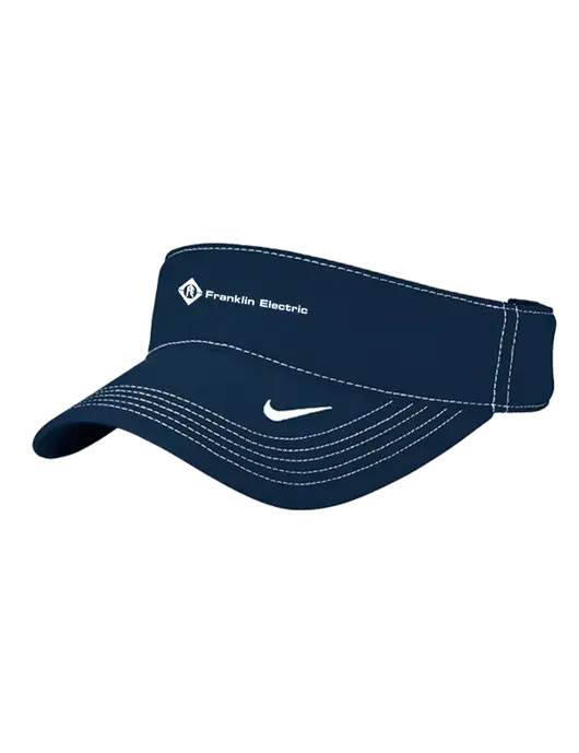 Nike Navy Dri-FIT Ace Visor w/Franklin Electric Logo