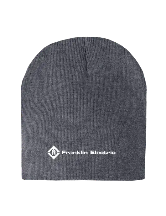 Dark Grey Heather Element Knit Beanie w/Franklin Electric Logo