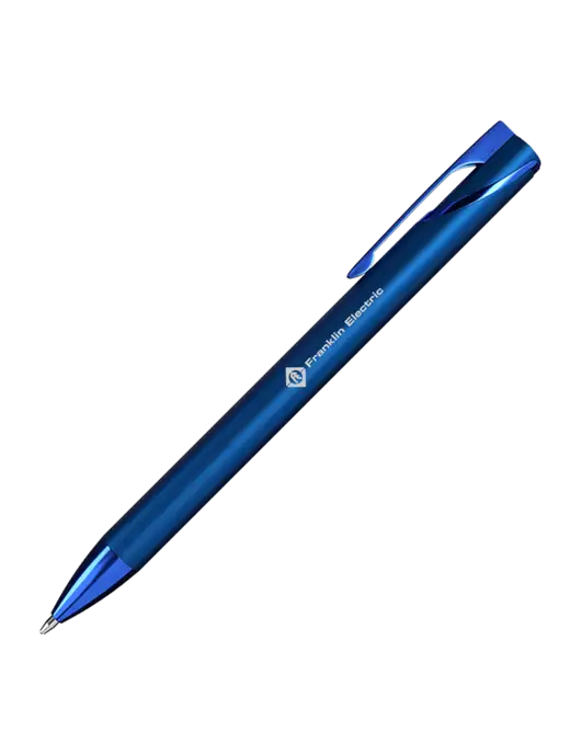 Navy HyperNova Ballpoint Pen - Black Ink w/Franklin Electric Logo
