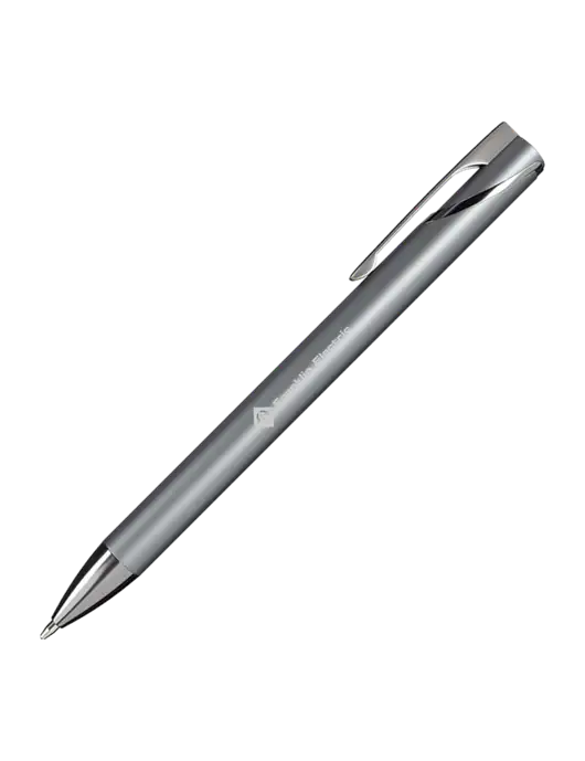 Dark Grey HyperNova Ballpoint Pen - Black Ink w/Franklin Electric Logo