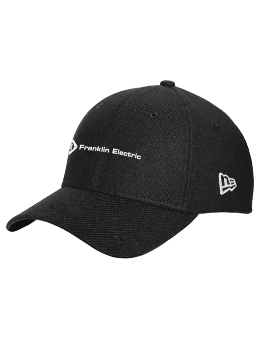 New Era Diamond Era Black Stretch Cap w/Franklin Electric Logo