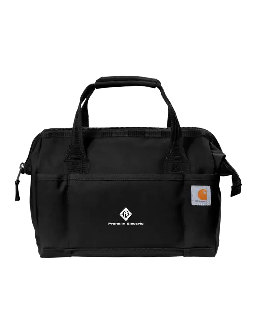 Carhartt Foundry Series 14” Black Tool Bag w/Franklin Electric Logo
