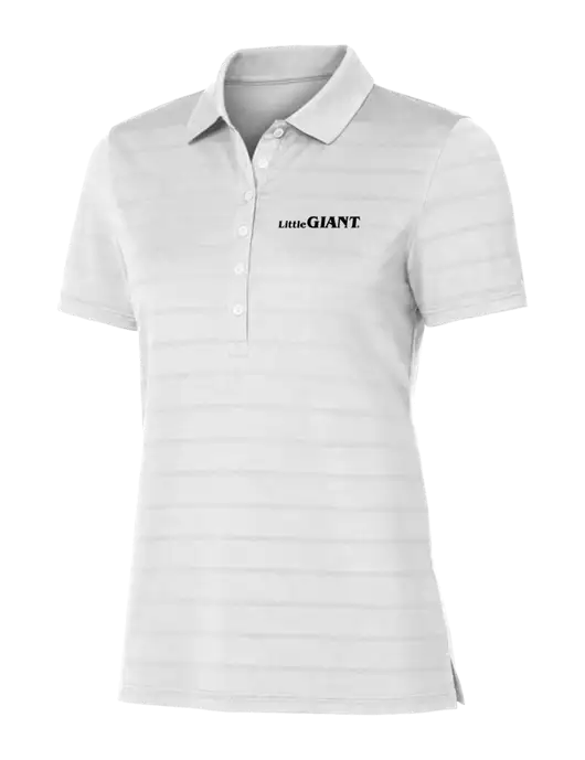 Callaway Womens Bright White Ventilated Polo w/Little Giant Logo