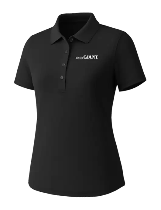 Callaway Womens Core Black Performance Polo w/Little Giant Logo