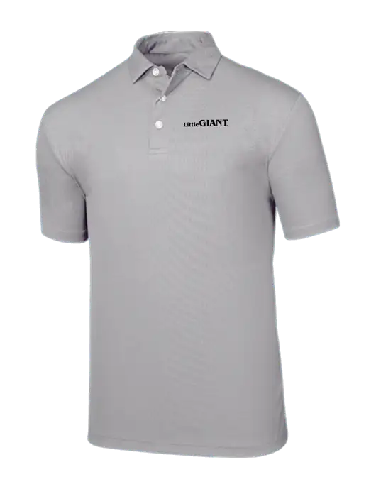 Callaway Birdseye Light Grey Polo w/Little Giant Logo
