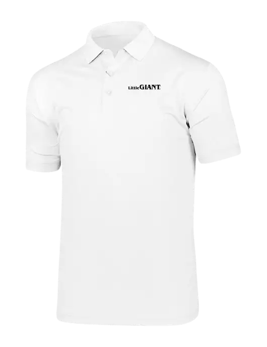 Callaway Vibrant Bright White Ventilated Polo w/Little Giant Logo