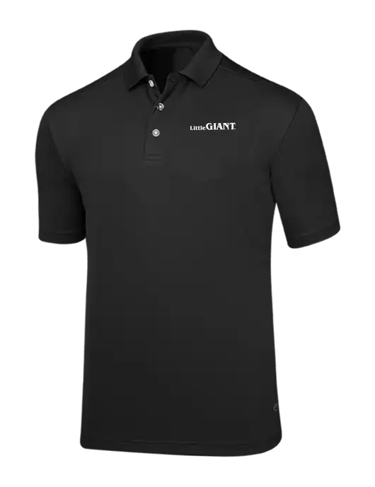 Callaway Core Black Performance Polo w/Little Giant Logo