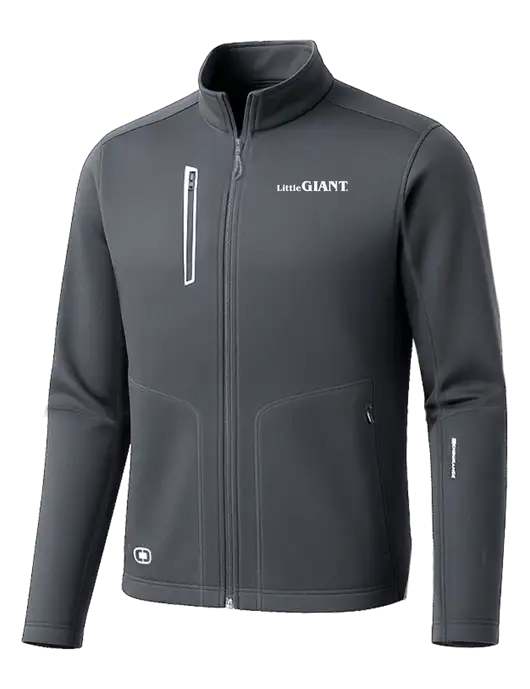 OGIO Dark Grey Endurance Fulcrum Full-Zip w/Little Giant Logo