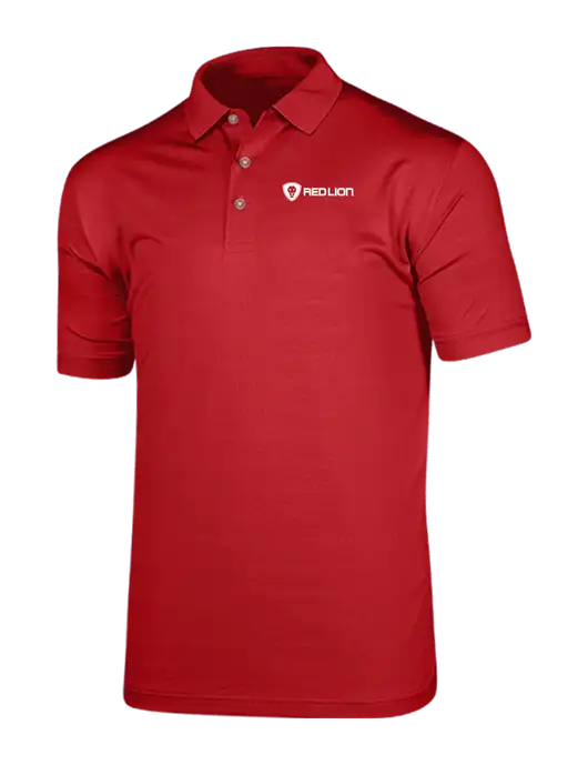 Callaway Vibrant Red Ventilated Polo w/Red Lion Logo