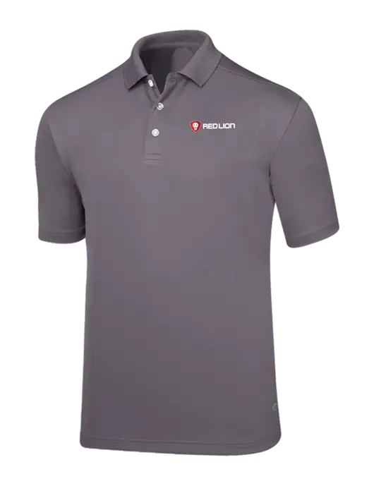 Callaway Core Medium Grey Performance Polo w/Red Lion Logo