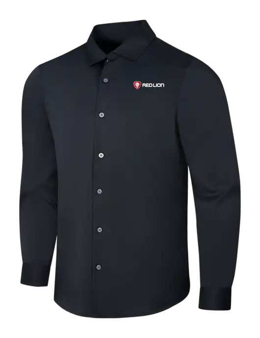 Black City Stretch Shirt w/Red Lion Logo