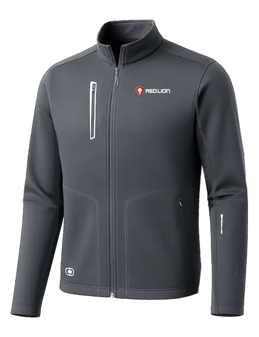 OGIO Dark Grey Endurance Fulcrum Full-Zip w/Red Lion Logo