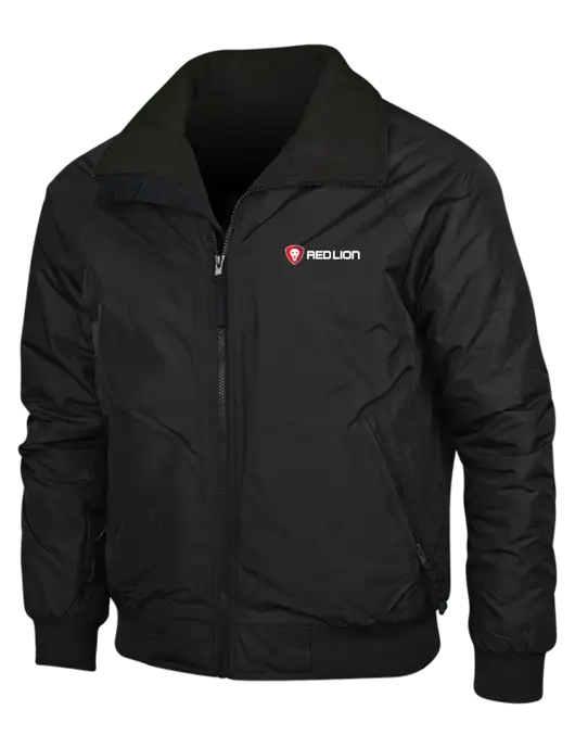 True Black/True Black Classic Challenger Jacket w/Red Lion Logo