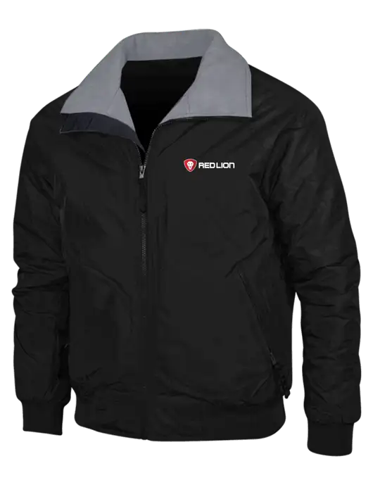 Black/Grey Classic Challenger Jacket w/Red Lion Logo