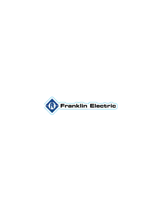 Franklin Electric Small Decal (4.5" w)