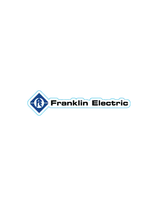 Franklin Electric Medium Large Decal (6.75" w)